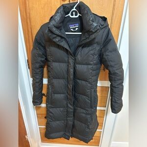 Patagonia long puffer coat